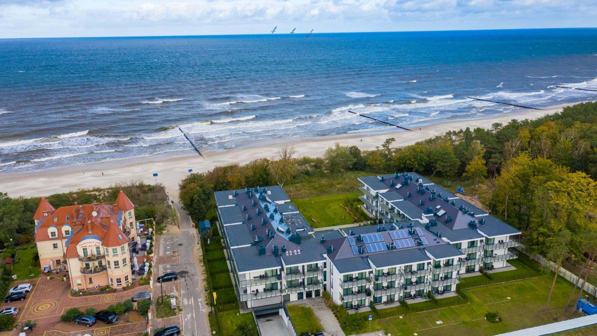 Rezydencja Niechorze 122 z ogródkiem - 5D Apartamenty Exterior foto